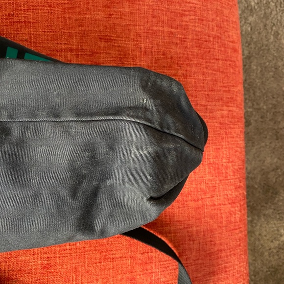 RARE VTG 80’s 90’s ESPRIT Sportiv Large Black Tote Bag Gym Shopper Market Logo - Picture 9 of 11